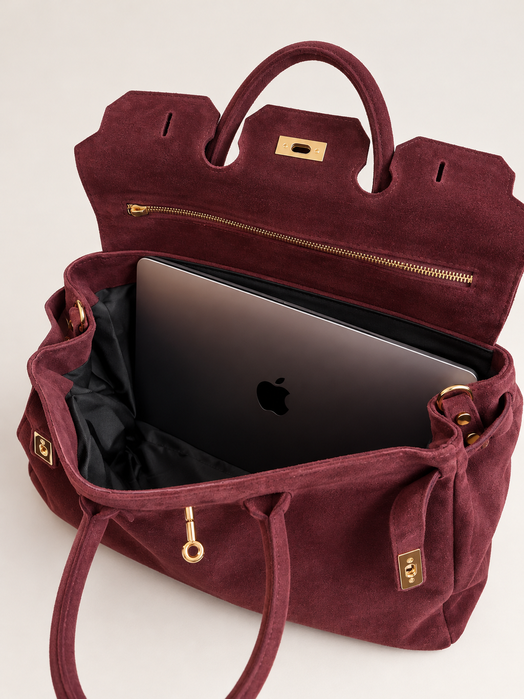 Burgundy Bag