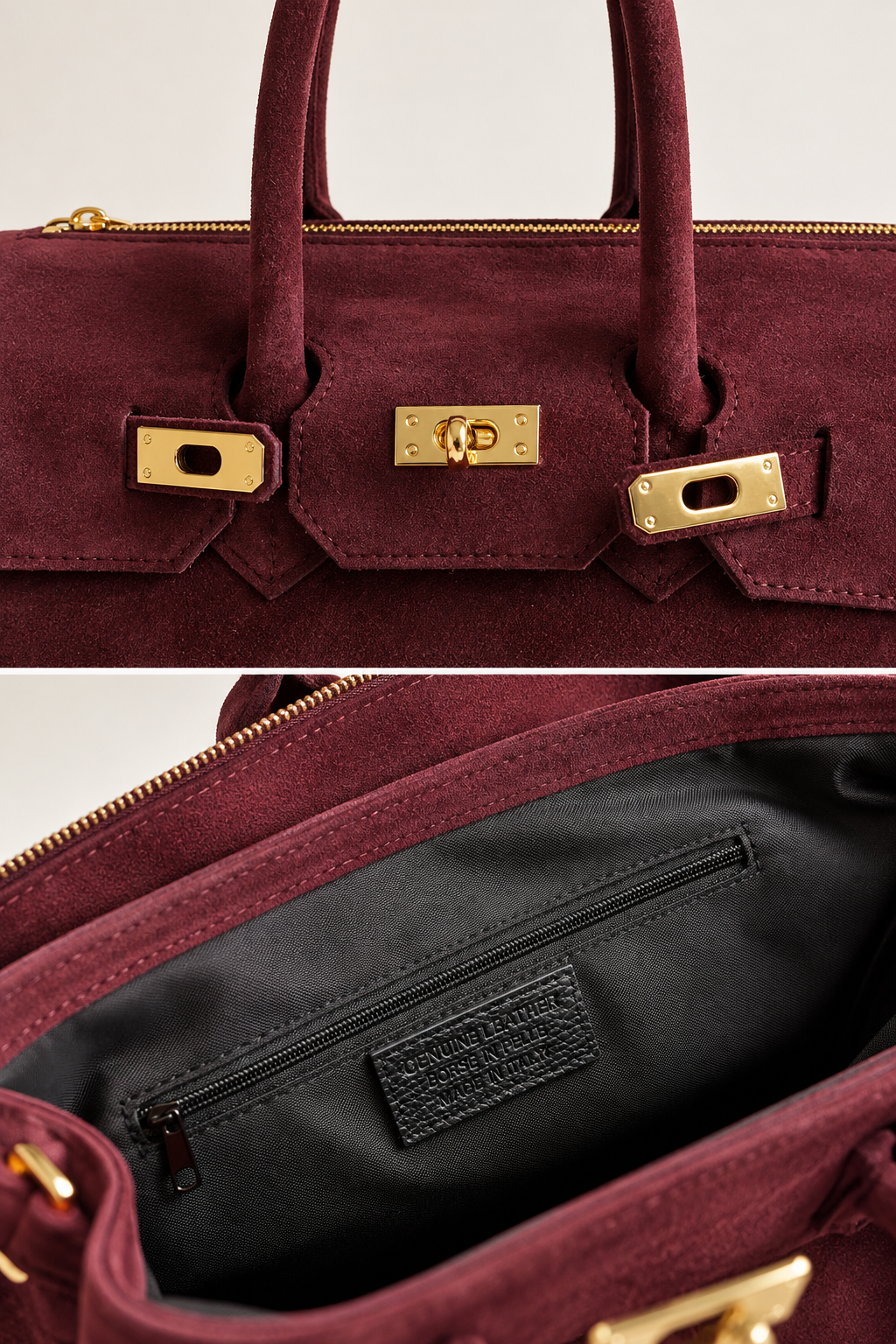 Burgundy Bag