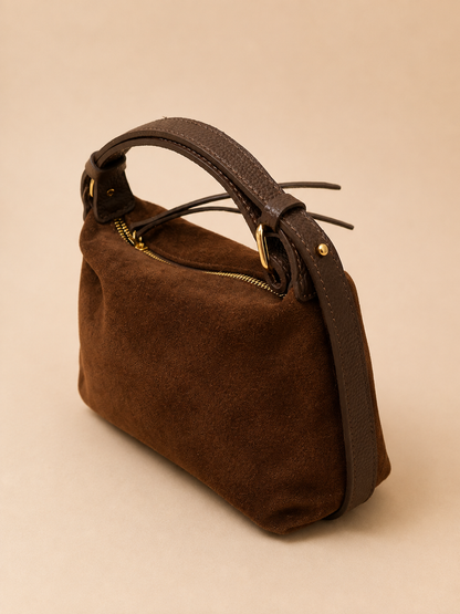 Chocolate Suede Mini