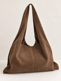 Suede Hobo Caramel